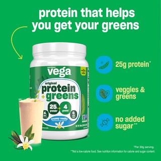 Foto 4 | Foto 4 | Proteína en Polvo Vega Protein and Greens Vainilla 760 g - Venta Internacional