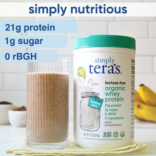 Foto 3 | Foto 3 | Proteína en Polvo Simply Tera's Organic Whey 340 G - Venta Internacional