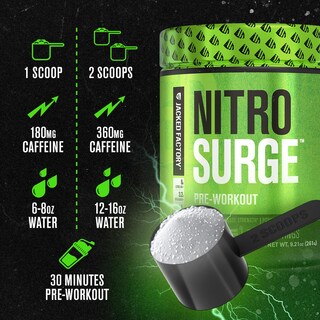 Foto 4 | Foto 4 | Pre Entrenamiento Jacked Factory Nitrosurge 249 g - Venta Internacional