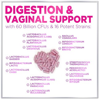 Foto 7 | Foto 7 | Probiótico ¡hola Encantadora! 60 Mil Millones De Cfu Para Mujeres 16 Cepas 60 Cápsulas - Venta Internacional.