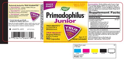 Foto 3 | Foto 3 | Probióticos Nature's Way Primadophilus Junior 90 Cápsulas - Venta Internacional
