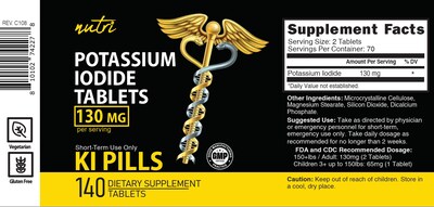 Foto 5 | Foto 5 | Tabletas de Yoduro de Potasio Nature's Fusions 130 mg 140 Tabletas- Venta Internacional