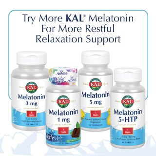 Foto 6 | Foto 6 | Suplemento Kal Melatonin 5 Mg Activmelts 90 Comprimidos - Venta Internacional
