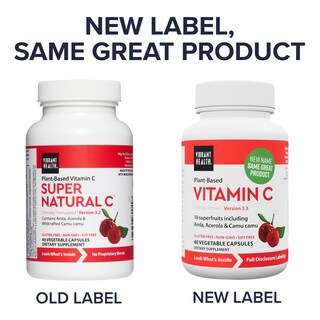 Foto 3 | Foto 3 | Suplemento Vitamina C Vibrant Health 60 Cápsulas - Venta Internacional