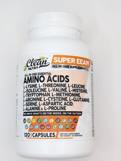 Foto 6 | Foto 6 | Suplemento de Aminoácidos Super EEA19 Clean Nutraceuticals 120 Cápsulas - Venta Internacional