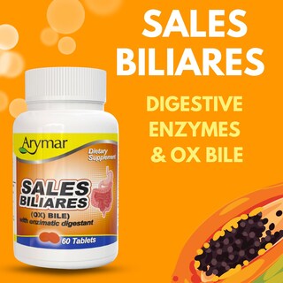 Foto 3 | Foto 3 | Suplemento Arymar Sales Bilis Bilis de Buey con Enzimas Digestivas - Venta Internacional