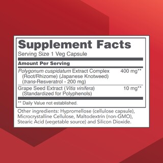 Foto 2 | Foto 2 | Suplemento Protocol For Life Balance Resveratrol 60 Cápsulas - Venta Internacional