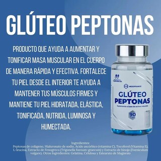 Foto 4 | Foto 4 | Gluteo Peptona + Super Reductivo Intenso Mesofrance 90 Caps