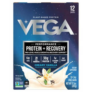 Foto 1 | Foto 1 | Proteína en Polvo Vega Protein + Recovery Vanilla 12 Porciones de 45 ml C/U - Venta Internacional