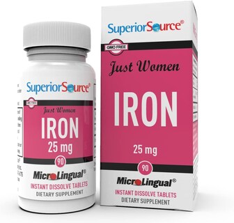 Foto 1 | Foto 1 | Suplemento Superior Source Just Women Iron 25 Mg - Venta Internacional