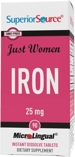 Foto 4 | Foto 4 | Suplemento Superior Source Just Women Iron 25 Mg - Venta Internacional
