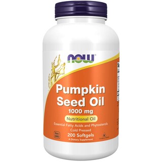 Foto 1 | Foto 1 | Aceite de Semillas de Calabaza Now Foods 200 Tabletas-Venta Internacional