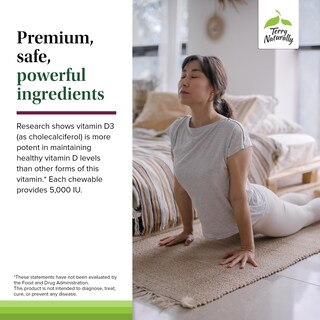 Foto 5 | Foto 5 | Vitamina D3 Terry Naturally 90 Tabletas-Venta Internacional