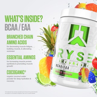 Foto 4 | Foto 4 | Suplemento Ryse Bcaa Eaa En Polvo Tropical Snocone 30 Porciones - Venta Internacional.