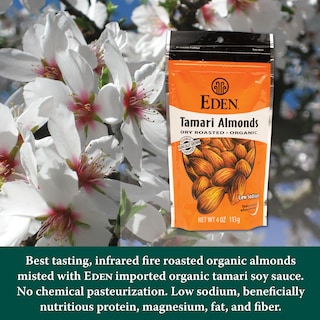 Foto 3 | Foto 3 | Almendras Tamari Orgánicas Snack Eden 120 Ml - Venta Internacional.