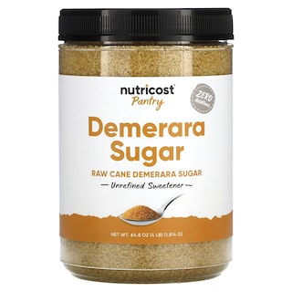 Foto 1 | Foto 1 | Edulcorante Sin Refinar Demerara Sugar Nutricost 1 8 Kg - Venta Internacional.