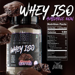 Foto 3 | Foto 3 | Brownie De Proteína De Suero En Polvo Abe All Black Everything 25 G 27s - Venta Internacional.