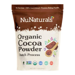 Foto 1 | Foto 1 | Cacao En Polvo Nunaturals Orgánico Sin Azúcar Comercio Justo 454 G - Venta Internacional.