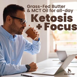 Foto 4 | Foto 4 | Creamer Rapid Fire Ketogenic Con Aceite Mct Café Y Té 250 Ml - Venta Internacional.