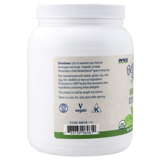 Foto 3 | Foto 3 | Extracto Orgánico Better Stevia De Sweetener Now Foods 454 G - Venta Internacional.