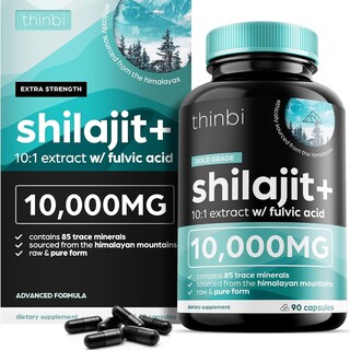 Foto 1 | Foto 1 | Suplemento Thinbi Pure Himalayan Shilajit 10000 Mg 90 Cápsulas - Venta Internacional.