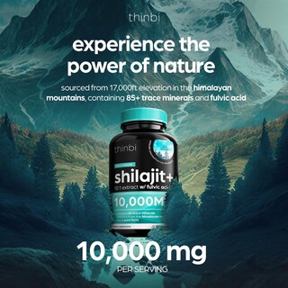 Foto 2 | Foto 2 | Suplemento Thinbi Pure Himalayan Shilajit 10000 Mg 90 Cápsulas - Venta Internacional.