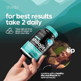 Foto 6 | Foto 6 | Suplemento Thinbi Pure Himalayan Shilajit 10000 Mg 90 Cápsulas - Venta Internacional.