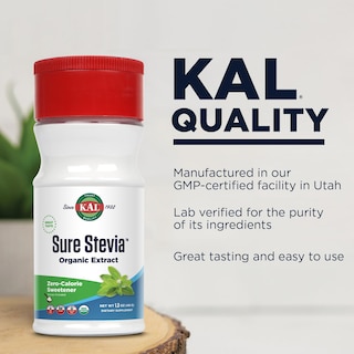 Foto 4 | Foto 4 | Edulcorante Kal Sure: Extracto De Stevia Orgánico En Polvo 37 Ml - Venta Internacional.