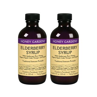 Foto 1 | Foto 1 | Sirope De Saúco Honey Gardens Con Miel Cruda 120 Ml (2 X 60 Ml) - Venta Internacional.