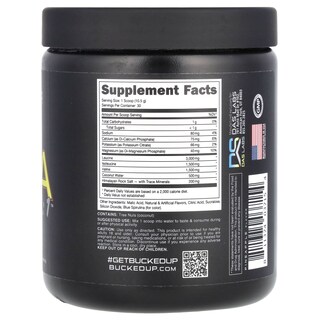 Foto 2 | Foto 2 | Suplemento Bucked Up Original Bcaa 2:1:1 De Piña Azul 315 G - Venta Internacional.