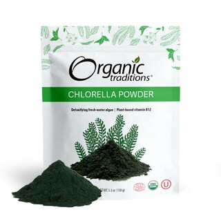 Foto 1 | Foto 1 | Chlorella En Polvo Organic Traditions 150 G Vegana Sin Ogm - Venta Internacional.