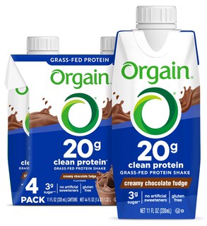 Foto 1 | Foto 1 | Batido De Proteínas Orgain Clean De Animales Alimentados Con Pasto 20 G 325 Ml 4 Unidades - Venta Internacional.