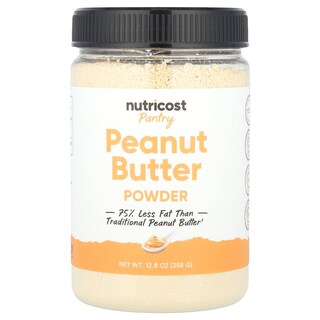 Foto 1 | Foto 1 | Crema De Cacahuete En Polvo Nutricost Pantry 358g - Venta Internacional.