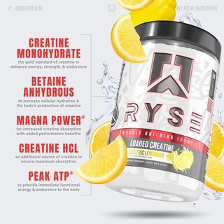 Foto 3 | Foto 3 | Suplemento Ryse Up Loaded Creatina Para El Desarrollo Muscular 30 Porciones - Venta Internacional.