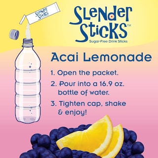 Foto 5 | Foto 5 | Drink Mix Now Foods Slender Sticks Acai Limonada Sin Azúcar - Venta Internacional.