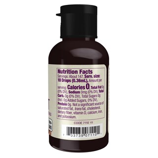 Foto 2 | Foto 2 | Chocolate Líquido Orgánico Con Fruta De Monje Edulcorante Now Foods 50 Ml - Venta Internacional.