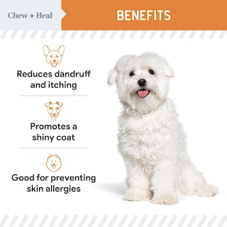 Foto 3 | Foto 3 | Suplemento Chew + Heal Omega 3 De Aceite De Pescado 180 Cápsulas Blandas Para Perros - Venta Internacional.