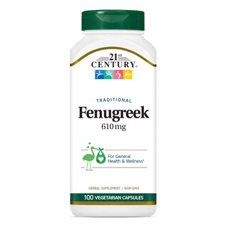 Foto 1 | Foto 1 | Suplemento De Fenogreco Del Siglo Xxi 610 Mg 100 Comprimidos - Venta Internacional.