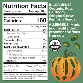 Foto 4 | Foto 4 | Semillas De Calabaza Wilderness Poets Oregon Organic Heirloom 250 Ml - Venta Internacional.