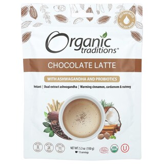 Foto 1 | Foto 1 | Bebida Organic Traditions Con Chocolate Con Leche 150 G Con Ashwagandha - Venta Internacional.