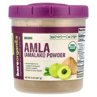 Foto 1 | Foto 1 | Suplemento Bareorganics Amla En Polvo Orgánico 227 G - Venta Internacional.