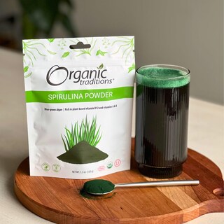 Foto 6 | Foto 6 | Espirulina Orgánica En Polvo Superfood Organic Traditions 150 G - Venta Internacional.