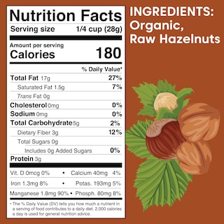Foto 2 | Foto 2 | Hazelnuts Wilderness Poets Organic Raw 227 Ml - Venta Internacional.