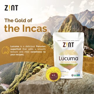 Foto 2 | Foto 2 | Lúcuma Orgánica En Polvo Zint Natural Source B1 B2 C 473 Ml - Venta Internacional.