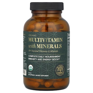 Foto 1 | Foto 1 | Suplemento Multivitamínico Orgánico Global Healing 120 Cápsulas - Venta Internacional.