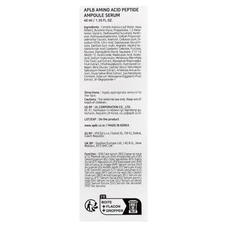 Foto 3 | Foto 3 | Ampolla De Péptido De Aminoácidos Aplb Serum 40 Ml - Venta Internacional.