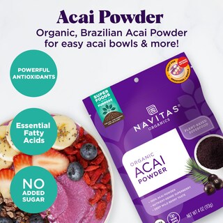 Foto 2 | Foto 2 | Polvo De Acai Navitas Organics Paquete De 120 Ml 38 Porciones - Venta Internacional.