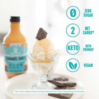 Foto 5 | Foto 5 | Salsa De Caramelo Lakanto Sin Azúcar 473 Ml Apta Para Veganos Y Cetogénicos - Venta Internacional.