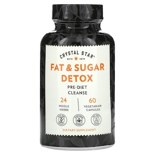 Foto 1 | Foto 1 | Suplemento Crystal Star Fat & Sugar Detox 60 Cápsulas Vegetarianas - Venta Internacional.