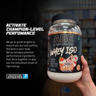 Foto 4 | Foto 4 | Proteína De Suero En Polvo Abe All Black Everything 25 G Fresa - Venta Internacional.